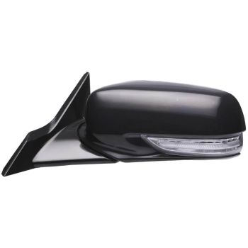ACURA TL DOOR MIRROR LEFT (Driver Side) PWR HTD (W/MEMO & SIGNAL LAMP) OEM#76250TK4A01ZD 2009-2014 PL#AC1320113