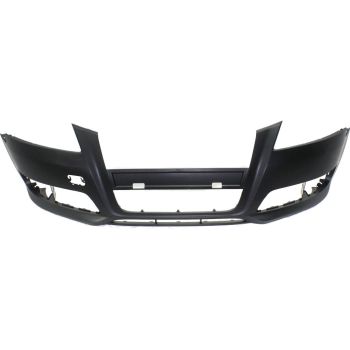 AUDI A3  FRONT BUMPER COVER PRIMED (WO/S LINE)(WO/WASHER)(WO/SENSOR) OEM#8P0807105EGRU 2009-2013 PL#AU1000169