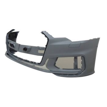AUDI A6 SEDAN  FRONT BUMPER COVER PRIMED (W/PARALLEL PK ASSIST)(W/S-LINE) OEM#4K0807065CGRU 2019-2023 PL#AU1000294