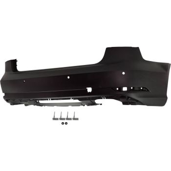 AUDI A3 CABRIO  REAR BUMPER COVER PRIMED (W/SENSOR)(W/PARALLEL ASSIST)(WO/SPORT)(WO/S-LINE)**CAPA** OEM#8V5807067GGRU 2017-2020 PL#AU1100245C