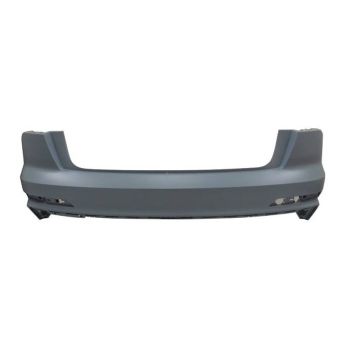 AUDI A6 SEDAN  REAR BUMPER COVER PRIMED (WO/PARALLEL PK ASSIST)(W/S-LINE) OEM#4K5807067GGRU 2019-2023 PL#AU1100260