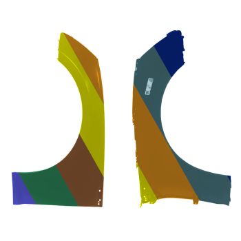 AUDI A5 CABRIO  FENDER LEFT (Driver Side) OEM#8W6821105B 2018-2024 PL#AU1240145