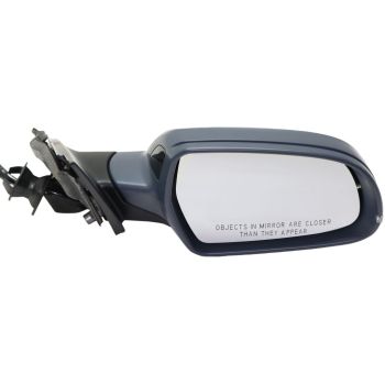 AUDI A4 SEDAN / WAGON DOOR MIRROR RIGHT (Passenger Side) PWR/HTD/SIGNAL/MEMORY/P-FOLD (W/BSD)(W/ANTI-GLARE)(WO/DIMMING) OEM#8K1857410AJ01C-PFM 2012-2016 PL#AU1321142