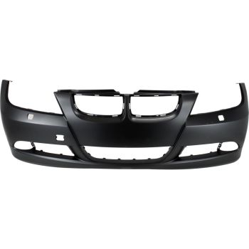 BMW BMW 3 (WAGON) FRONT BUMPER COVER PRIMED (W/O SENSOR)(W/WASHER) **CAPA** OEM#51117170052 2006-2008 PL#BM1000179C