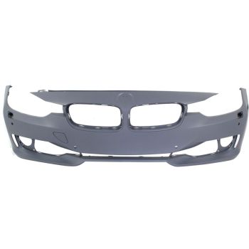 BMW BMW 3 (SEDAN) FRONT B COVER PRIMED (WO/LWR MLDG)W/ WASH W/ PK SNSR WO/PK ASSIT WO/CAMERA(EXC M SPORT) OEM#51117293018 2012-2015 PL#BM1000259