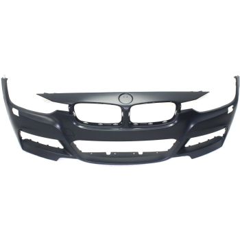 BMW BMW 3 (SEDAN) HYBRID FRONT B COVER PRIMED (W/ MLDG)W/ WASH WO/PK SNSR WO/PK ASSIST WO/CAMER( M SPORT) **CAPA OEM#51118067957 2016-2018 PL#BM1000290C