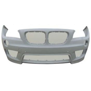 BMW BMW X1 FRONT BUMPER COVER PRIMED (WO/WASHER)(W/ SENSOR)(W/ M SPORT)(1PC) OEM#51118039479 2013-2015 PL#BM1000303