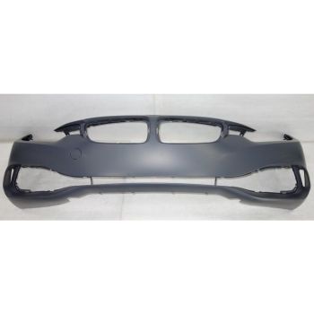 BMW BMW 4 (2DOORS/COUPE)  FRONT BUMPER COVER PRIMED (WO/M SPORT) WOWASHER WO/PK SENSOR **CAPA** OEM#51117363276 2014-2020 PL#BM1000331C