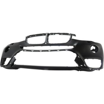 BMW BMW X3 FRONT BUMPER COVER PRM(WO/FOG)(W/SENSOR)(W/CAMERA)(WO/M PKG) OEM#51117389900 2015-2017 PL#BM1000348