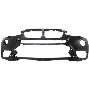 BMW BMW X3  FRONT BUMPER COVER PRM(W/LED FOG)(W/SENSOR)(WO/CAMERA)(WO/M PKG)**CAPA** OEM#51117389899 2015-2017 PL#BM1000353C