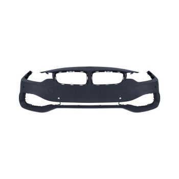 BMW BMW 4 (2DOORS/COUPE)  FRONT BUMPER COVER PRIMED (WO/M SPORT) WO/WASHER W/ PK SENSOR OEM#51117363277 2014-2017 PL#BM1000382