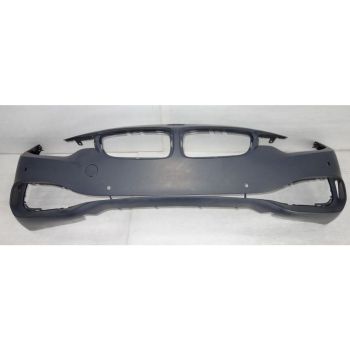 BMW BMW 4 (2DOORS/COUPE)  FRONT BUMPER COVER PRIMED (WO/M SPORT) WO/WASHER W/ PK SENSOR W/CAMERA (WO/PK ASSIST)**CAPA* OEM#51117363279 2014-2017 PL#BM1000384C