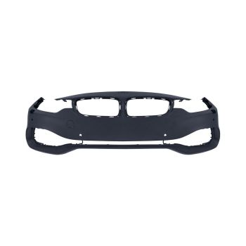BMW BMW 4 (2DOORS/COUPE)  FRONT BUMPER COVER PRIMED (WO/M SPORT) W/ WASHER W/ PK SENSOR OEM#51117363283 2014-2017 PL#BM1000388