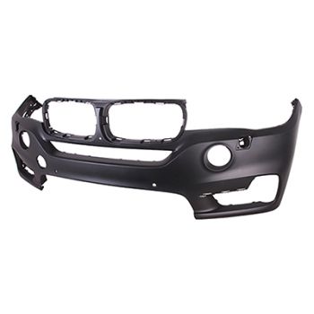 BMW BMW X5 HYBRID  (40e) FRONT BUMPER COVER PRIMED (W/HL WASH)(W/2 SENSOR)(W/SURND VIEW)(WO/M SPT) **CAPA** OEM#51117378559 2016-2018 PL#BM1000399C