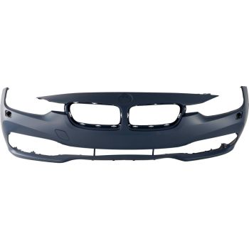 BMW BMW 3 (WAGON) FRONT BUMPER COVER PRIMED W/WASH WO/M SPORT (STANDARD/MODERN) OEM#51117445106 2016-2019 PL#BM1000426