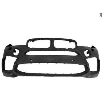 BMW BMW X5 FRONT BUMPER COVER PRIMED (W/HL WASH)(W/PK SENSOR)(WO/AUTO PARKING AID)(W/M SPT)**CAPA** OEM#51118066732 2014-2018 PL#BM1000434C