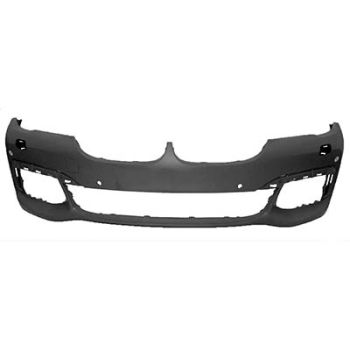 BMW BMW 7 SERIES (G11/G12) FRONT BUMPER COVER PRIMED (W/WASHER)(W/4 PK SENSOR)(W/TOW)(W/M PKG)(M760i/M760li)**CAPA** OEM#51118064753 2016-2019 PL#BM1000452C