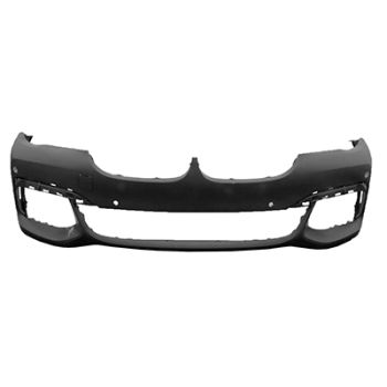 BMW BMW 7 SERIES HYBRID  (740e/745e) FRONT BUMPER COVER PRIMED (WO/WASHER)(W/4 PK SENSOR)(W/TOW)(W/M PKG) OEM#51118064750 2017-2019 PL#BM1000454