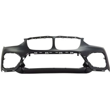 BMW BMW X3  FRONT BUMPER COVER PRIMED (WO/SENSOR)(30i LUXURY LINE)**CAPA** OEM#51117488291 2018-2021 PL#BM1000494C