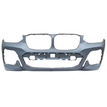 BMW BMW X3  FRONT BUMPER COVER PRIMED (WO/SENSOR)(30i W/M SPORT)(M40i)**CAPA** OEM#51118091988 2018-2021 PL#BM1000497C