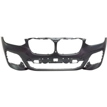 BMW BMW X3  FRONT BUMPER COVER PRIMED (W/PK PLUS SENSOR)(W/CAMERA)(30i W/M SPORT)(M40i)**CAPA** OEM#51118091990 2018-2021 PL#BM1000499C