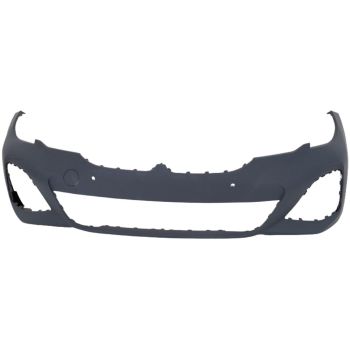 BMW BMW 3 (SEDAN)  FRONT BUMPER COVER PRIMED (W/SENSOR)(W/AUTO PK ASSIST)(330i W/M SPORT)(M340i)**CAPA** OEM#51118099900 2019-2022 PL#BM1000517C