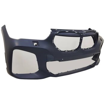 BMW BMW X1  FRONT BUMPER COVER PRIMED (W/WASHER)(W/SENSOR)(WO/PARKING ASSIST)(W/M PKG) OEM#51119883767 2020-2022 PL#BM1000527