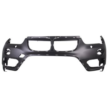BMW BMW X1 FRONT BUMPER COVER PRIMED (W/WASHER)(W/SENSOR)(WO/M PKG)**CAPA** OEM#51117453569 2016-2019 PL#BM1014103C