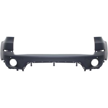BMW BMW X5 REAR BUMPER COVER (W/SENSOR)(35i/35d MDL)(WO/M PKG) **CAPA** OEM#51127227787 2011-2013 PL#BM1100252C