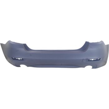 BMW BMW 5 SERIES (SEDAN) REAR BUMPER COVER PRIMED (WO/SENSOR)(535i/535d STANDARD WO/M PKG) **CAPA** OEM#51127332762 2014-2016 PL#BM1100327C