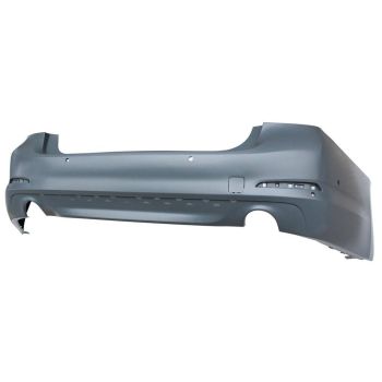 BMW BMW 5 SERIES HYBRID  REAR BUMPER COVER PRIMED (WO/M PKG)(W/LUXURY PKG)(W/SENSOR)(W/PARK SYS) OEM#51127475601 2018-2020 PL#BM1100377