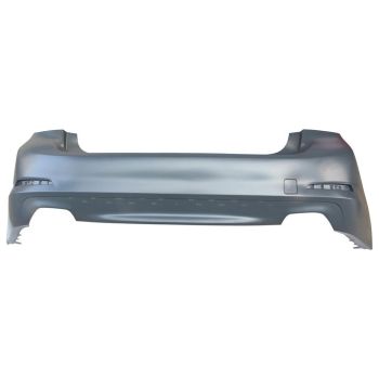 BMW BMW 5 SERIES (SEDAN)  REAR BUMPER COVER PRIMED (540i WO/M PKG)(W/LUXURY PKG)(WO/SENSOR)(WO/PARK SYS)**CAPA** OEM#51127475596 2017-2020 PL#BM1100381C