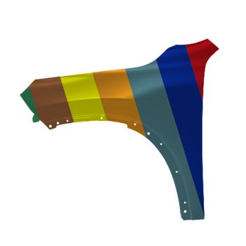 BMW BMW X1 FENDER LEFT (Driver Side) **CAPA** OEM#41009629107 2023-2024 PL#BM1240185C