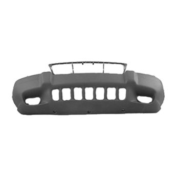 JEEP GRAND CHEROKEE FRONT BUMPER COVER TXT-DARK GRAY (W/ FOG) OEM#5FN29HS5 1999-2003 PL#CH1000265