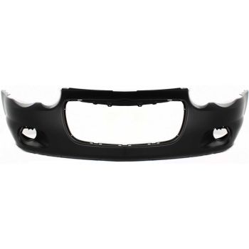 CHRYSLER SEBRING CONV FRONT BUMPER COVER PRIMED (W/ F.L.) OEM#4805909AB 2004-2006 PL#CH1000400