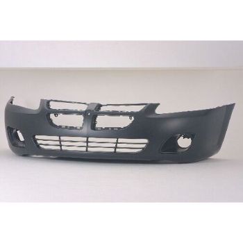 DODGE STRATUS/SEDAN  FRONT BUMPER COVER PRIMED (W/FOG) OEM#4805897AB 2004-2006 PL#CH1000406