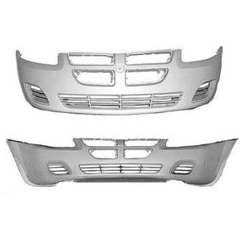 DODGE STRATUS/SEDAN  FRONT BUMPER COVER PRIMED (W/O FOG) OEM#4805903AB 2004-2006 PL#CH1000407