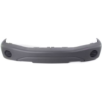 DODGE TRUCKS & VANS DURANGO FRONT BUMPER COVER GRAY-TXT (W/O FOG) OEM#5HP21ZSPAC 2004-2006 PL#CH1000419