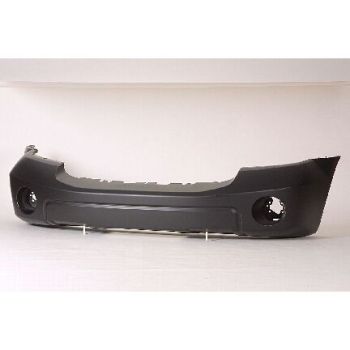 DODGE TRUCKS & VANS DURANGO FRONT BUMPER COVER PRIMED (W/FOG)(W/O Mldg)(W/O Hook)**CAPA** OEM#68002920AC 2007-2009 PL#CH1000910C