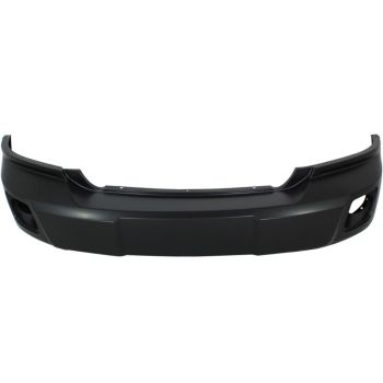 DODGE TRUCKS & VANS DAKOTA/PU FRONT BUMPER COVER PRIMED (W/TOW HOOK)(WO/FLARE)(4 VENT SLOT) OEM#68029831AB 2008-2011 PL#CH1000971