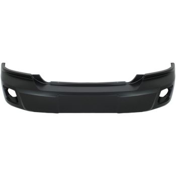 DODGE TRUCKS & VANS DAKOTA/PU FRONT BUMPER COVER PRIMED (WO/TOW)(2 VENT SLOT) OEM#68029832AB 2008-2009 PL#CH1000972