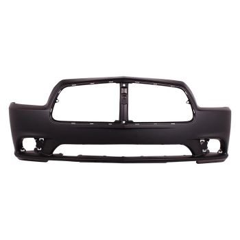 DODGE CHARGER FRONT BUMPER COVER PRIMED (W/ ADAPTIVE CRUISE)(EXC SRT-8)**CAPA** OEM#68092597AA 2011-2014 PL#CH1000993C