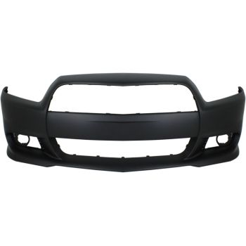DODGE CHARGER FRONT BUMPER COVER PRIMED (SRT-8) **CAPA** OEM#68071974AB 2012-2014 PL#CH1000A04C