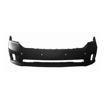 DODGE TRUCKS & VANS DODGE/PU (R1500) FRONT BUMPER COVER PRIMED (1PC PLASTIC BMP)(W/ SENSOR) OEM#68239435AA (P) 2014-2022 PL#CH1000A12
