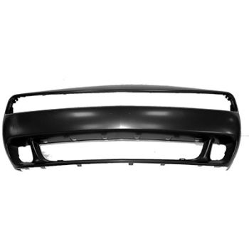 DODGE CHALLENGER  FRONT BUMPER COVER PRIMED (EXC ROUND FOG HOLE)(WO/WIDE BODY) **CAPA** OEM#68258731AC 2015-2023 PL#CH1000A25C