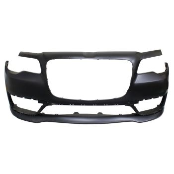 CHRYSLER 300  FRONT BUMPER COVER PRIMED (WO/SENSOR)(1PC BMP APPLICUE)(W/APPEARANCE PKG)**CAPA** OEM#5PP58TZZAD 2017-2023 PL#CH1000A36C