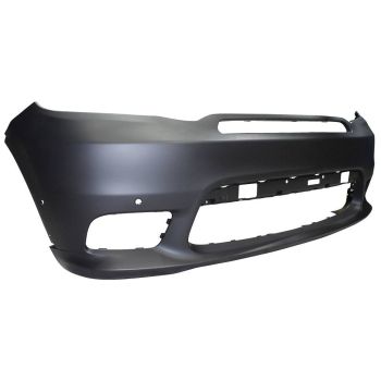 DODGE TRUCKS & VANS DURANGO  FRONT BUMPER COVER PRIMED (W/SENSOR)(GT/RT/SRT)(1PC COVER) **CAPA** OEM#6PN54TZZAA 2018-2020 PL#CH1000A38C