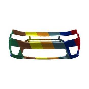 DODGE CHARGER FRONT BUMPER COVER PRIMED (W/WIDE BODY)**CAPA** OEM#68488285AC 2020-2023 PL#CH1000A43C