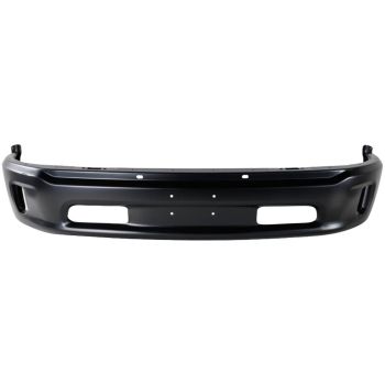 DODGE TRUCKS & VANS DODGE/PU (R1500) FRONT BUMPER BLACK (W/ FOG)(WO/SENSOR) OEM#68160854AB 2013-2022 PL#CH1002399