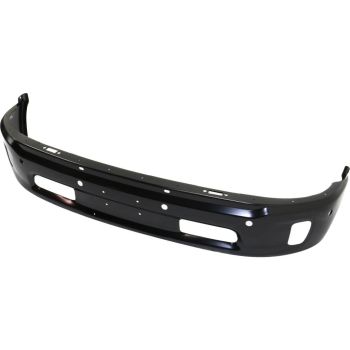 DODGE TRUCKS & VANS DODGE/PU (R1500) FRONT BUMPER BLACK (W/ FOG)(W/ SENSOR) OEM#68160858AA 2013-2022 PL#CH1002400